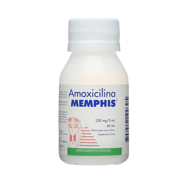 AMOXICILINA 250 MG SUSPENSION 45 ML MP