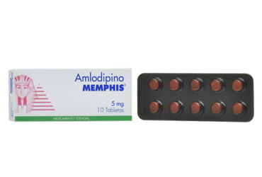 AMLODIPINO 5 MG 10 TABLETAS MP