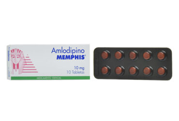 AMLODIPINO 10 MG 10 TABLETAS MP