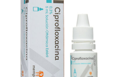 CIPROFLOXACINA 0.3%GOTAS OFTAL.5ML MP