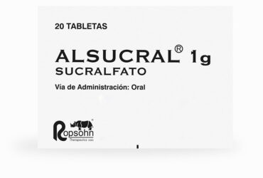 ALSUCRAL 1 GR 20 TABLETAS