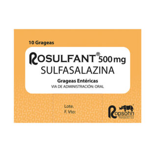 ROSULFANT 500 MG 10 GRAGEAS ENTER.(PMP)