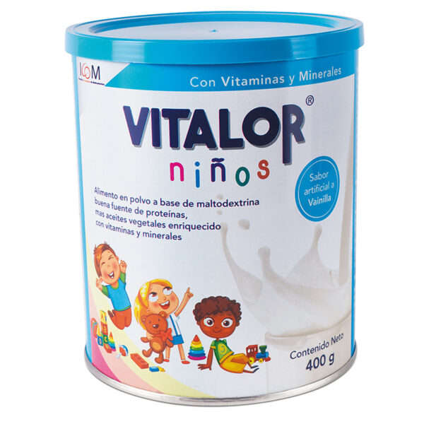 VITALOR VAINILLA NINOS 400 GR ICOM