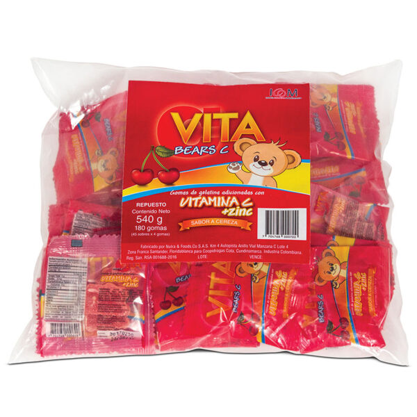REPUESTO BOMBONE.GOM.VITA BEARS C 180UDS
