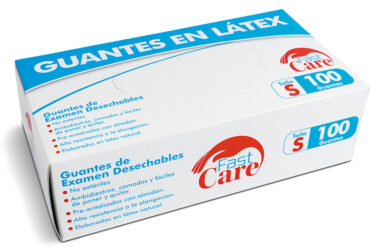GUANTE FAST CARE LATEX T.S 100 UDS ICOM