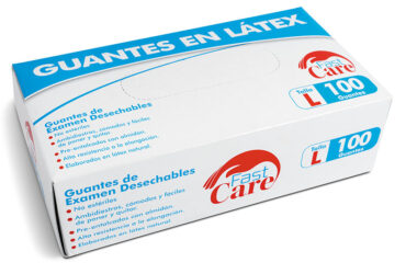 GUANTE FAST CARE LATEX T.L 100 UDS ICOM