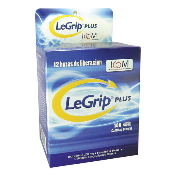LEGRIP PLUS 10 CAP.BLAN ICOM