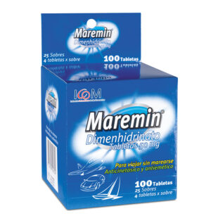 MAREMIN 50 MG 100 TABLETAS