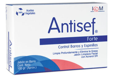 JABON ANTIACNE ANTISEF FORTE 100 GR ICOM