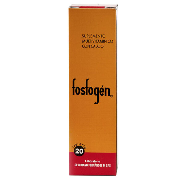 FOSFOGEN 20 TABLETAS
