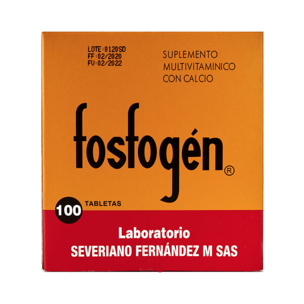 FOSFOGEN 100 TABLETAS