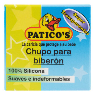 CHUPO PATICOS SILICONA 1 UD