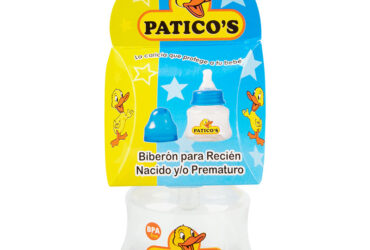 BIBERON RECIEN NACIDO 3 OZ PATICOS