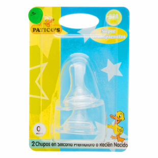 CHUPO PATICOS RN SILICONA 2 UND