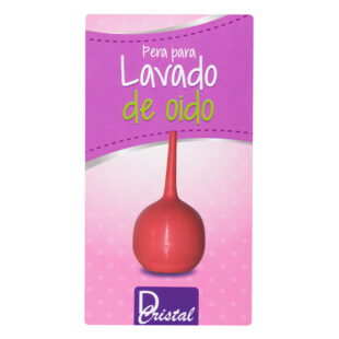 PERA LAVADO DE OIDO CRISTAL