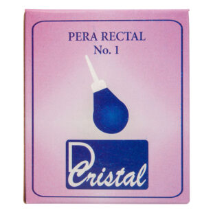 PERA RECTAL N. 1 CRISTAL