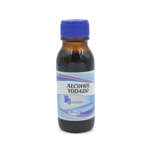 ALCOHOL YODADO 25 ML 12 UDS DISANFER