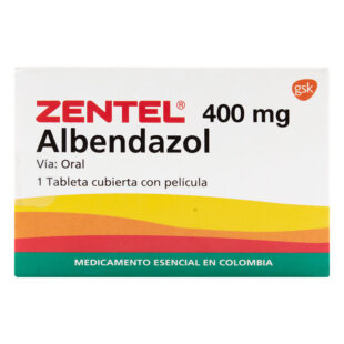 ZENTEL 400 MG 1 TABLETA