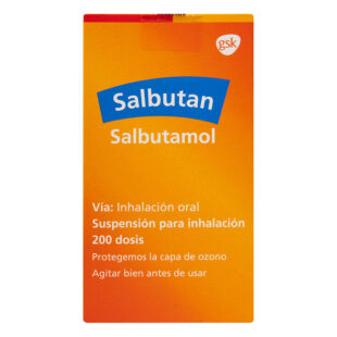 SALBUTAN INHALADOR 200 DOSIS