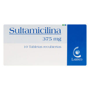 SULTAMICILINA 375 MG 10 TBS LBC
