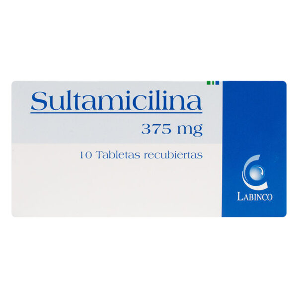 SULTAMICILINA 375 MG 10 TBS LBC