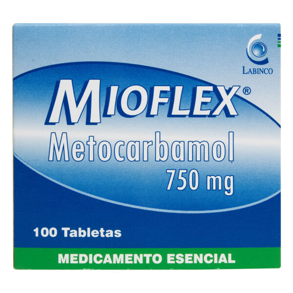 MIOFLEX 750 MG 100 TABLETAS