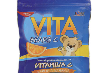 GOMAS VITABEARS C NARANJA 25 UND ICOM
