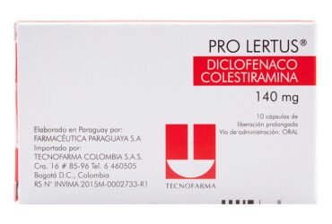 PROLERTUS 140 MG 10 CAPSULAS