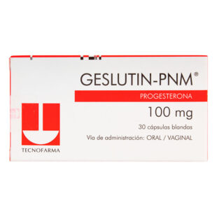 GESLUTIN 100 MG 30 CAPSULAS (A)