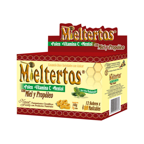 MIELTERTOS PASTILLAS MASTICABLES 12 SBS