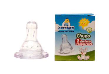 CHUPO CORCHITO BLANCO # 2 MED.
