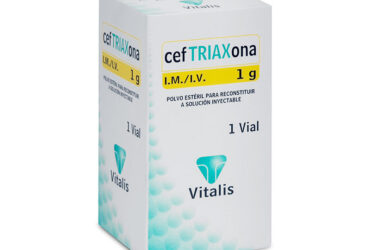 CEFTRIAXONA 1 G 1 AMPOLLAS VT