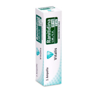 RANITIDINA 50 MG/2 ML 10 AMPOLLAS VT