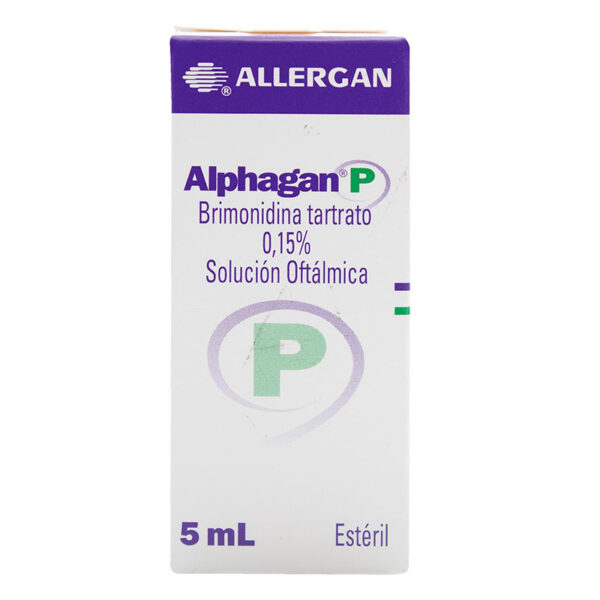 ALPHAGAN P SOLUCION OFTALMICA 5 ML(A)