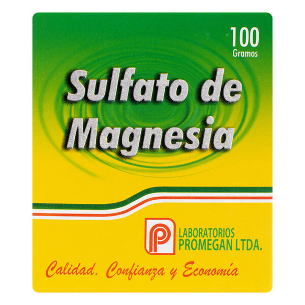 SULFATO DE MAGNESIA 100 GR PROMEGAN