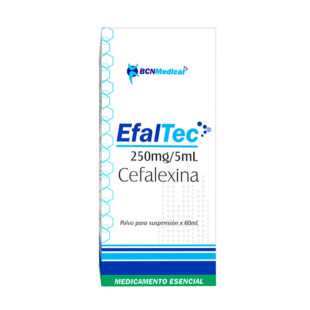 EFALTEC 250MG/5ML SUSPENSION 60 ML