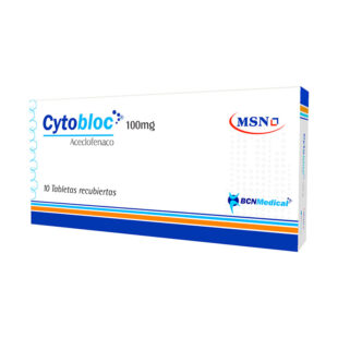 CYTOBLOC 100MG 10TABLETAS