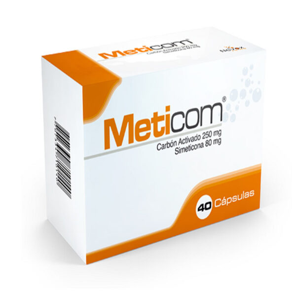 METICON 250 MG 40 CAPSULAS
