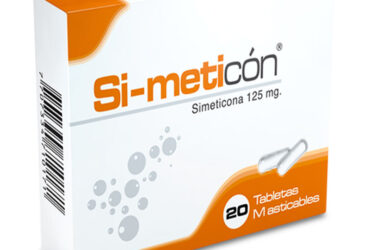 SIMETICON 125 MG 20 TABLETAS