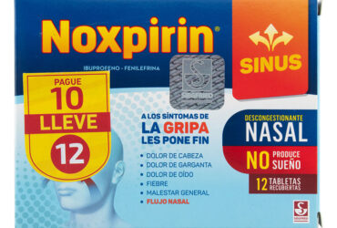 NOXPIRIN SINUS 12 TABLETAS PAG 10 LLE 12