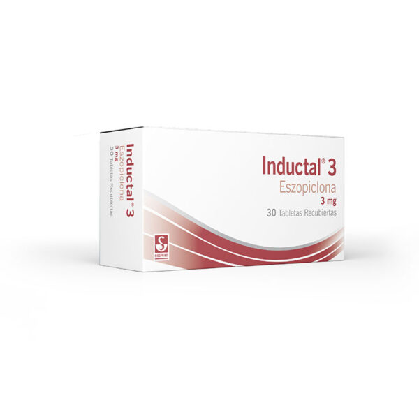 INDUCTAL ESZOPICL. 3MG 30 TBS(3%+)(PAE)