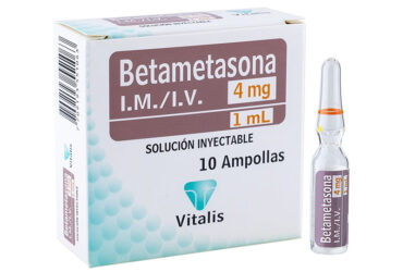 BETAMETASONA 4 MG/1 ML 10 AMPOLLAS VT