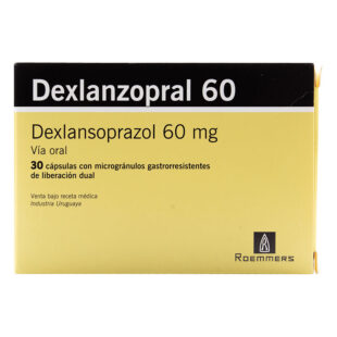 DEXLANZOPRAL 60 MG 30 CAPSULAS(3%+)(PAE)
