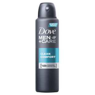 DTE.DOVE SPR.CLEAN CUIDADO TOTAL 150ML H