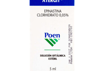 ATERGIT 05 % SOLUCION OFTALMICA 5 ML