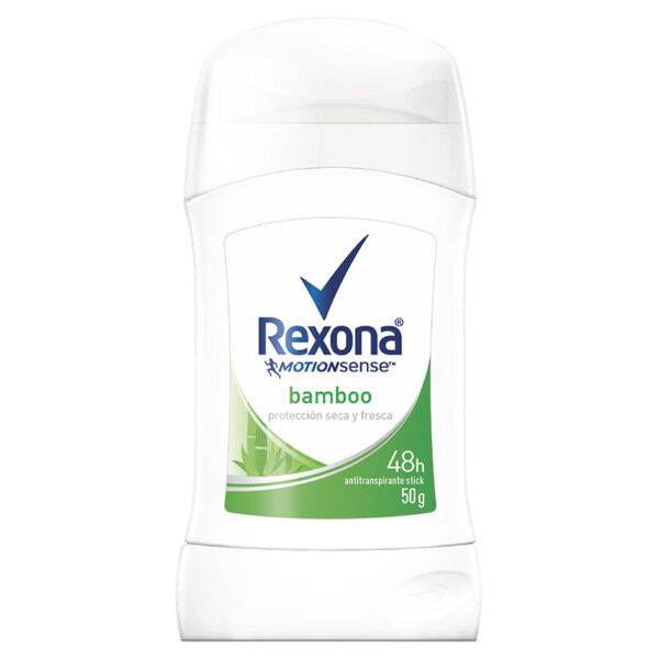 DTE.REXONA BARRA MUJER BAMBOO 50 GR M