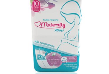 TOALLA MATERNITY POSPARTO MAXI 10 UND