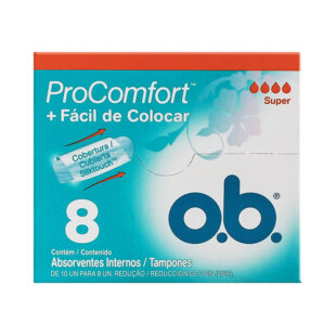 TAMPONES OB PROCONFORT SUPER 8 UNIDADES