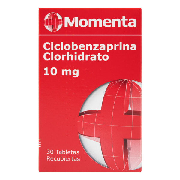 CICLOBENZAPRINA 10 MG. 30 TBS MOMENTA