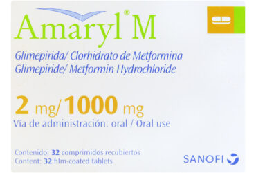 AMARYL M 2 MG/1000 MG 32 COMPR.(3%+)